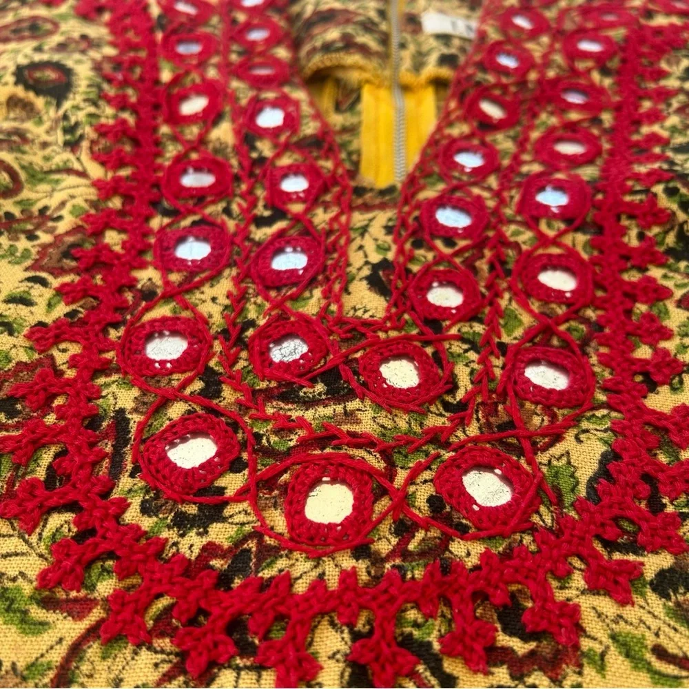 Vintage I.Magnin Paisley Tent Dress - Picture 2 of 6